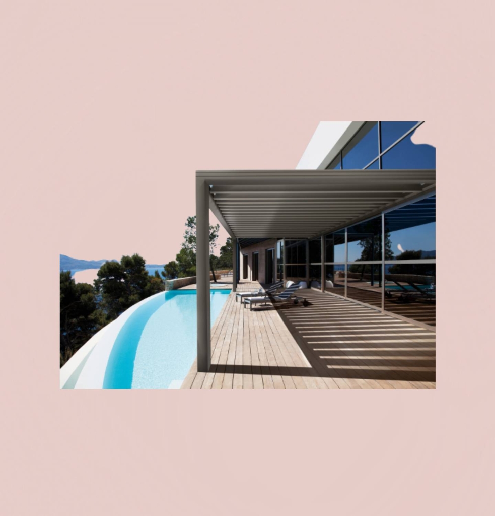 Pergola bioclimatique