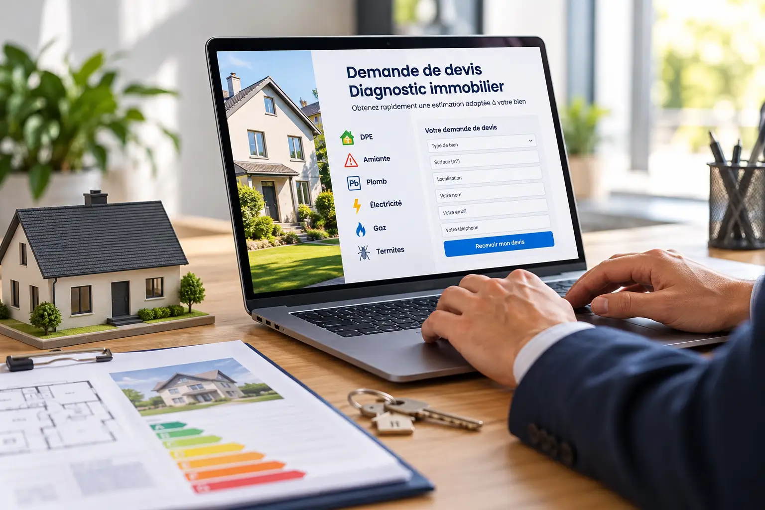 Professionnels de l'immobilier : comment générer davantage de demandes de devis en ligne ? Un propriétaire qui prépare la vente de son logement, un bailleur qui recherche un diagnostic immobilier ou un acquéreur qui souhaite faire réaliser des travaux ont souvent le même réflexe : consulter Internet pour trouver un professionnel. Pourtant, entre une simple visite sur un site web et une demande de devis, plusieurs obstacles peuvent freiner la prise de contact. Devis diagnostic immobilier